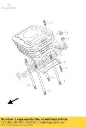 Here you can order the cylinder comp from Suzuki, with part number 11210052030F0: