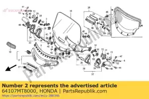 honda 64107MT8000 d?wignia, r. - Dół