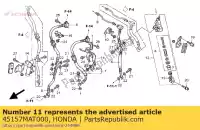 45157MAT000, Honda, aucune description disponible pour le moment honda cbr 1100 1997 1998, Nouveau