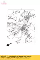 4XR149010000, Yamaha, carburetor assy 1 yamaha xvs dragstar xvsa classic 650, New
