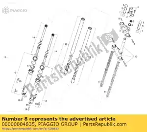 Piaggio Group 00000004835 wkr?t - Górna strona