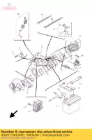 43DH25900000, Yamaha, mazo de cables yamaha yfm 90 2009 2010 2011 2012 2013, Nuevo