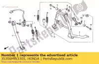 35700MW3305, Honda, interruptor, soporte lateral honda cb 750 1992 1994 1995 1996 1997 1998 1999 2001, Nuevo