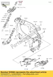 Aquí puede pedir enchufe er650a6s de Kawasaki , con el número de pieza 920660071: