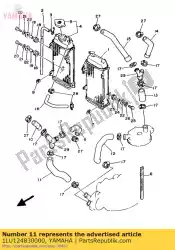 Aquí puede pedir tubo 3 de Yamaha , con el número de pieza 1LU124830000: