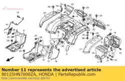 Ici, vous pouvez commander le aucune description disponible pour le moment auprès de Honda , avec le numéro de pièce 80125HN7000ZA: