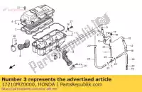 17210MZ0000, Honda, Od?wie?acz powietrza honda gl valkyrie f6c goldwing se gold wing aspencade a gl1500c 1500 , Nowy