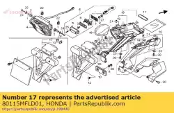 Tutaj możesz zamówić zosta?, r. ? Wiat? O licencyjne od Honda , z numerem części 80115MFLD01: