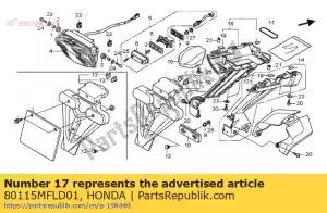 honda 80115MFLD01 zosta?, r. ?wiat?o licencyjne - Dół