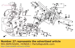 honda 90136MCSG00 ?ruba, specjalna, 4x6,5 - Dół