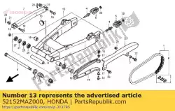 Qui puoi ordinare nessuna descrizione disponibile al momento da Honda , con numero parte 52152MAZ000: