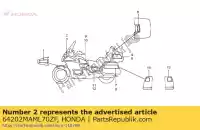 64202MAML70ZF, Honda, listra, r. carenagem (###) honda gl goldwing se valkyrie f6c gl1500se 1500 , Novo