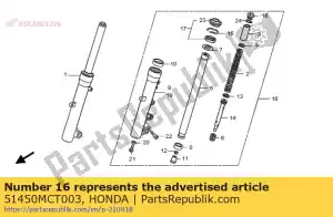 Honda 51450MCT003 ?ruba fr. widelec - Dół