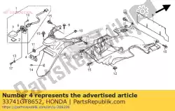 Here you can order the reflector, reflex (tri. O. M) from Honda, with part number 33741GT8652: