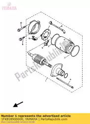 Here you can order the starting motor unit from Yamaha, with part number 1FK818900000: