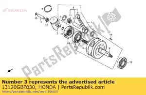 Honda 13120GBF830 piston comp. b - La partie au fond