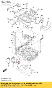 Suzuki 0928045004 o pier?cie? - Dół