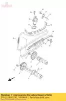 5TA122880100, Yamaha, cam, descompressão yamaha yp 400 2005 2006 2007 2008 2009 2010 2011 2013 2014 2015 2016, Novo