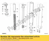 31422312834, BMW, tube d'espacement (à partir de 08/1991) bmw  750 1985 1986 1987 1988 1989 1990 1991 1992 1993 1994 1995, Nouveau