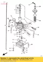 2RH141010000, Yamaha, conjunto de carburador 1 yamaha tzr 125, Nuevo