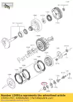 130911787, Kawasaki, support klx110-a1 kawasaki  klx 110 125 2002 2003 2005 2006 2007 2008 2009 2010 2011 2012 2013 2014 2015 2016 2017 2018 2019 2020 2021, Nouveau