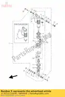 1C3222122000, Yamaha, primavera yamaha yz 125 250 450 2006 2007 2008 2009 2010 2011 2012 2013, Nuevo