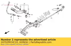 Ici, vous pouvez commander le aucune description disponible pour le moment auprès de Honda , avec le numéro de pièce 24702MCHC10: