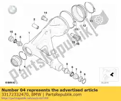 Here you can order the lock ring from BMW, with part number 33172332470: