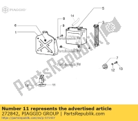 272842, Aprilia, supporto flessibile, Nuovo