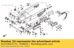 Honda 91253KA3731 parapolvere, 32x36,8x8 (ara - Il fondo