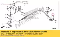 54313HN8000, Honda, Arm comp. a, cambio di turno honda trx650fa fourtrax rincon trx680fa 650 680 , Nuovo