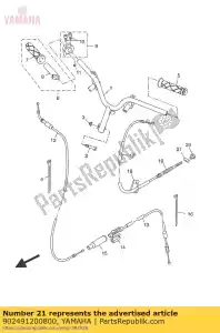 Yamaha 902491200800 ko?ek - Lewa strona