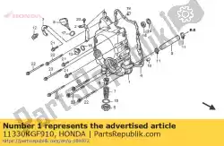 Here you can order the cover comp., r. From Honda, with part number 11330KGF910: