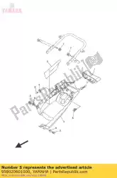 Aquí puede pedir tornillo, brida (732) de Yamaha , con el número de pieza 958020601000: