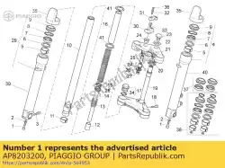 Here you can order the hex socket screw from Piaggio Group, with part number AP8203200: