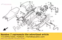 77156MZ7000, Honda, câble, serrure de siège honda vfr 750 1994 1995 1996 1997, Nouveau