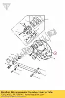 T2020609, Triumph, Bolt, disc, m8x1.25x30, slv triumph america efi bonneville from vin 380777 & se bonneville from vin 380777/ se daytona 595 / 955i daytona 600 & 650 daytona 675 from vin 381275 daytona 675 from vin 564948 daytona 675 up to vin 381274 daytona 675 vin 381275 to vin 564947 dayto, New