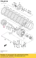 2141041G30, Suzuki, cubo, manga de embreagem suzuki  gsx r 600 750 2008 2009 2010 2011 2012 2014 2015 2016 2017 2018 2019, Novo