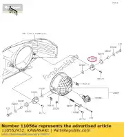 110562932, Kawasaki, 01 support,droit kawasaki  820 1000 2017 2018 2019 2020 2021, Nouveau