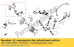 Aqui você pode pedir o comp (alto) de chifre em Honda , com o número da peça 38110MFJA50: