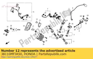 Honda 38110MFJA50 comp (alto) de chifre - Lado inferior