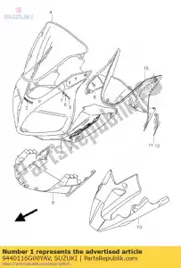 suzuki 9440116G00YAV os?ona, korpus ( - Dół