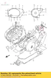 Aquí puede pedir cubierta secundaria de Suzuki , con el número de pieza 1136139G00:
