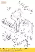 77736009000, KTM, entrada da árvore de cames ktm sx xc 250 2013 2014 2015, Novo