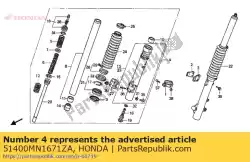 Tutaj możesz zamówić komplet wide?., * r119 * od Honda , z numerem części 51400MN1671ZA: