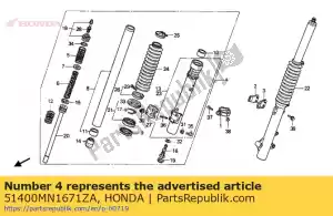 Honda 51400MN1671ZA komplet wide?., * r119 * - Dół