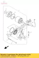 4C8818460000, Yamaha, vis yamaha yzf r 1000 2007 2008 2009 2010 2011 2012 2013 2014, Nouveau