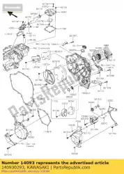 Aquí puede pedir cubierta, varilla zx1000nff de Kawasaki , con el número de pieza 140930293: