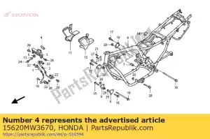 honda 15620MW3670 stay, oil cooler - Bottom side