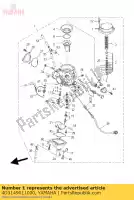 4D3149011000, Yamaha, carburador assy 1 yamaha yfm 250 2008 2009 2010 2011 2012 2013, Novo